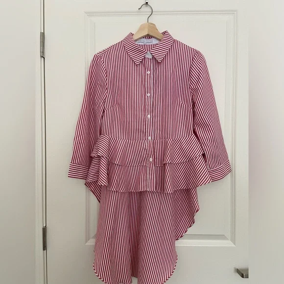 Anthropologie English Factory striped button down top - Picture 2 of 7